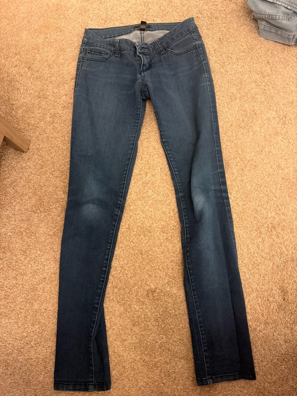 Aqua Women's Dark Blue Skinny Jeans